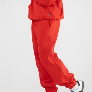 NWT Comfrt Red Sweatpants Size Medium